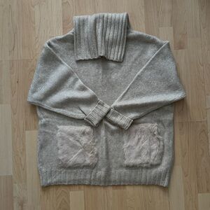 Zara oversized turtleneck sweater
